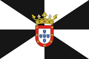 Bandera de Ceuta con escudo de alta calidad para exterior 123