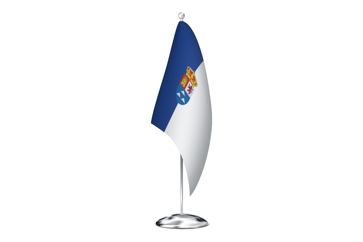 Bandera de despacho de Las Palmas diputación de alta calidad