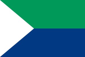 Bandera de El Hierro sin escudo de alta calidad para exterior 123
