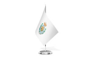 Bandera de mesa de Santa Cruz de Tenerife Bandera de mesa de Santa Cruz de Tenerife