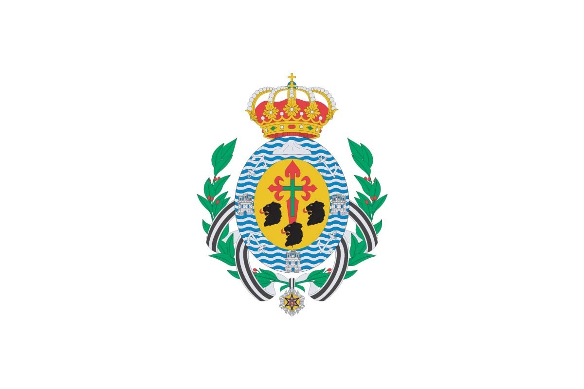 Bandera Santa Cruz de Tenerife de alta calidad Bandera Santa Cruz de Tenerife de alta calidad
