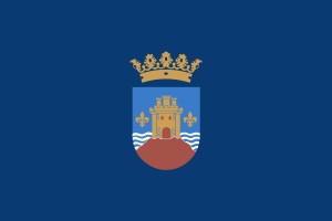 Bandera de Peñíscola de alta calidad para exterior 123