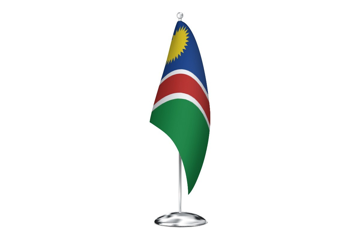 Bandera de despacho de Namibia de alta calidad