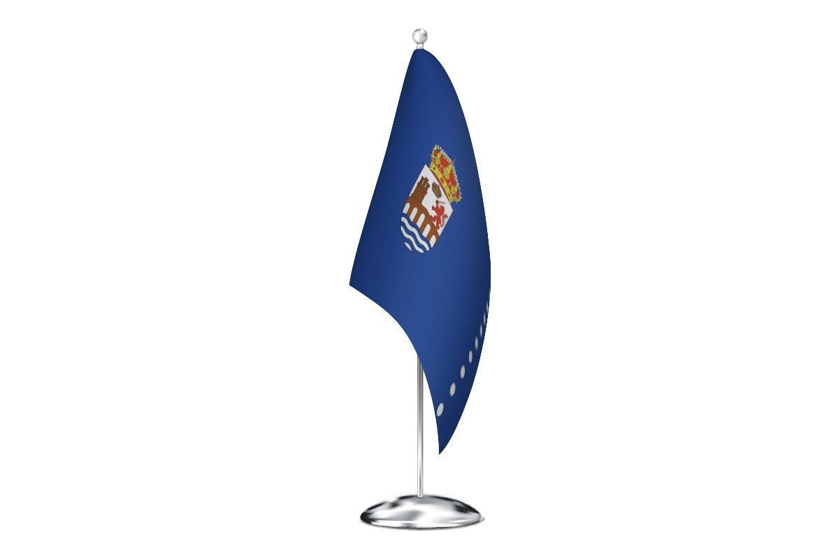 Bandera de despacho de Orense provincia de alta calidad