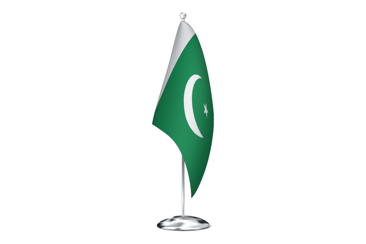 Bandera de despacho de Pakistan de alta calidad