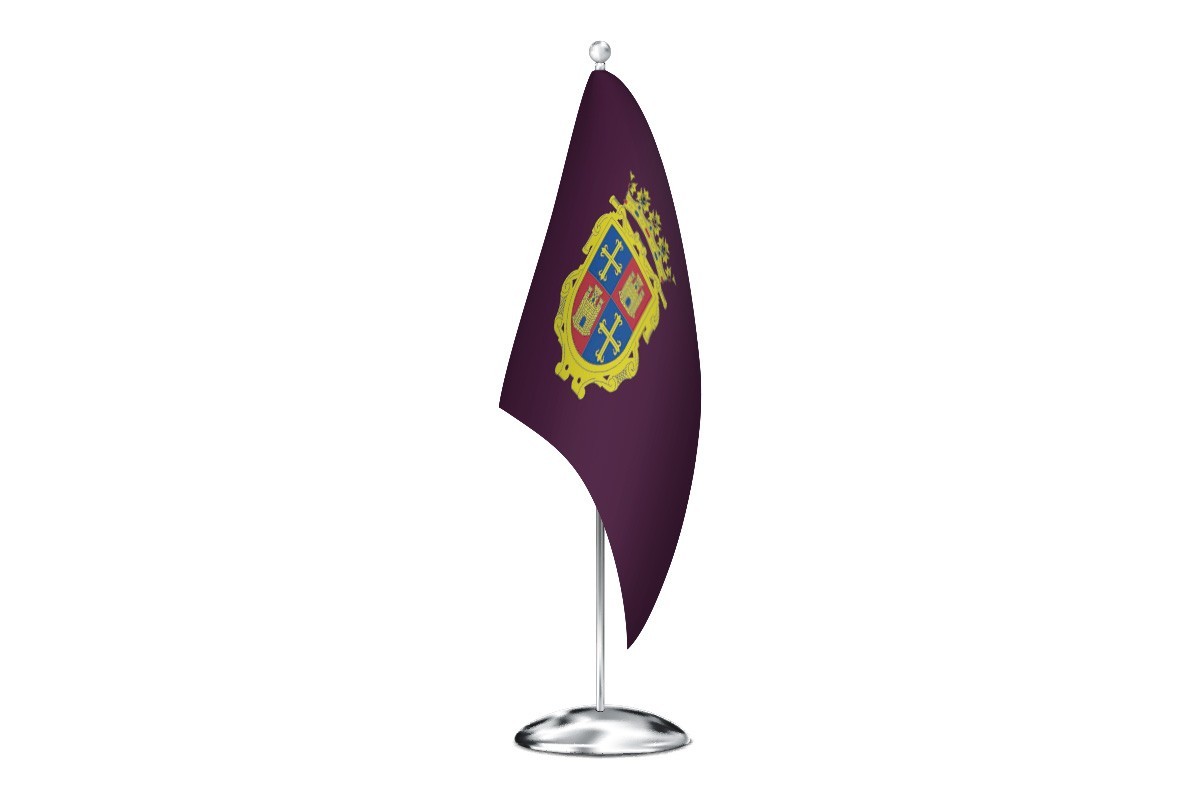 Bandera de despacho de Palencia de alta calidad