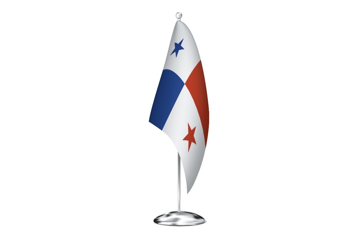 Bandera de despacho de Panama de alta calidad
