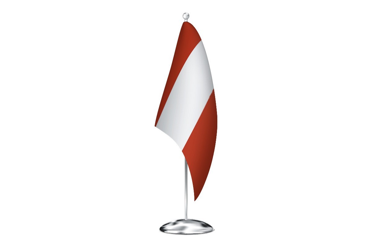 Bandera de despacho de Peru sin escudo de alta calidad