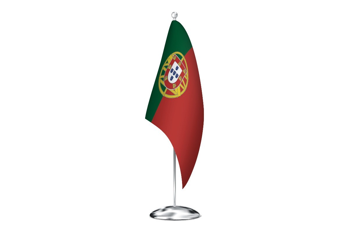 Bandera de despacho de Portugal de alta calidad