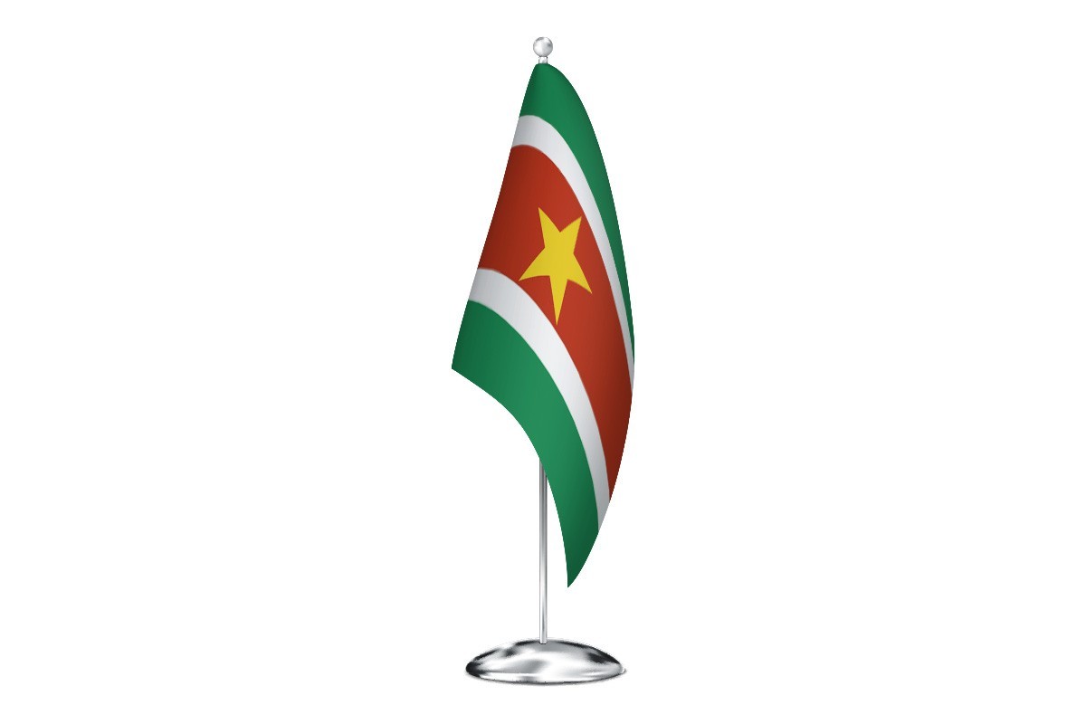 Bandera de despacho de Surinam de alta calidad