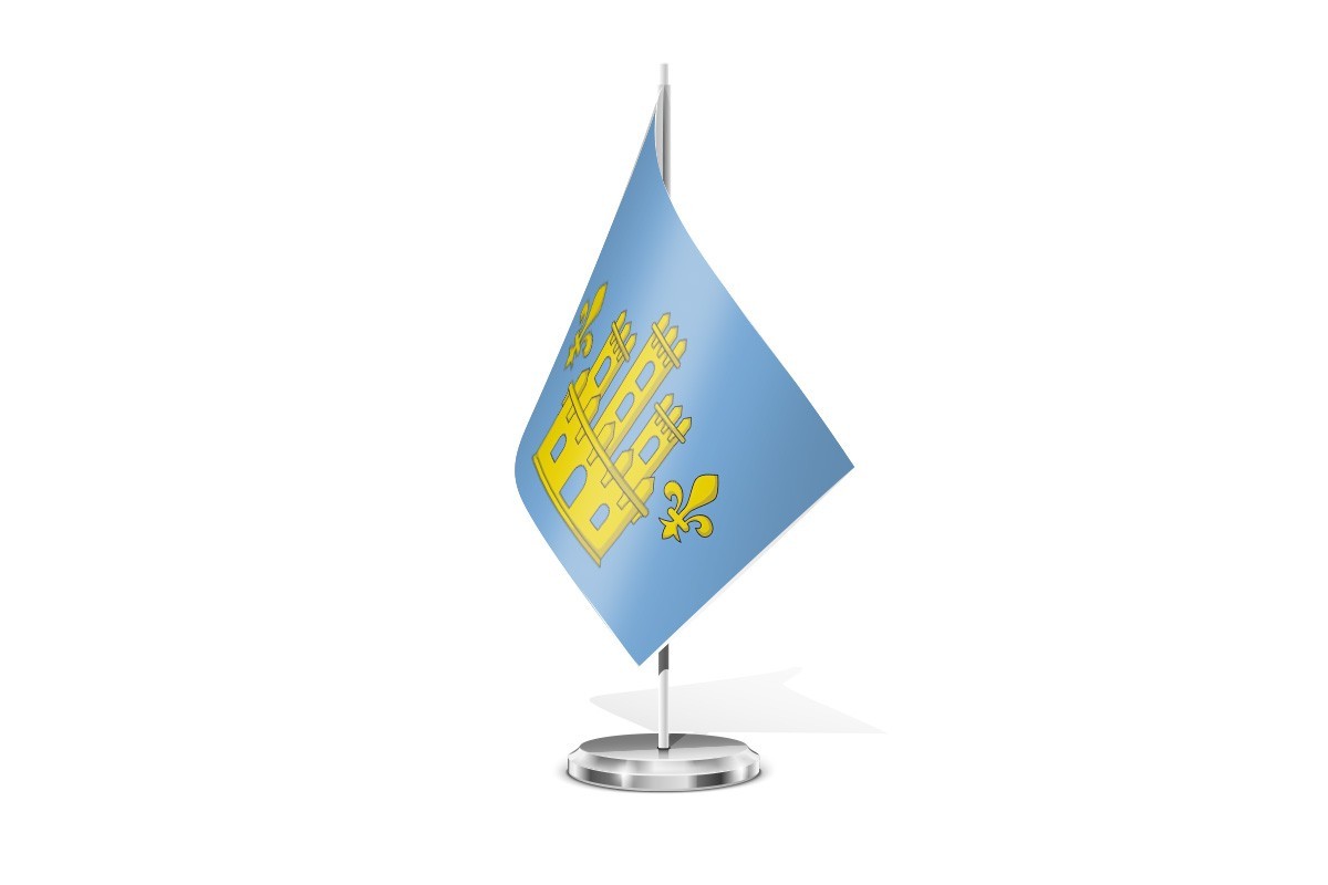 Bandera de mesa de Abadín