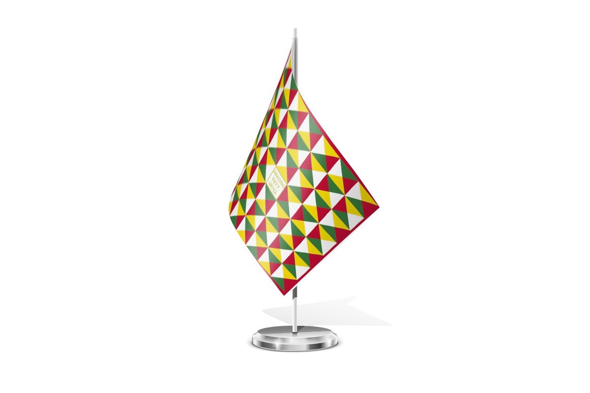 Bandera de mesa de Abadiño