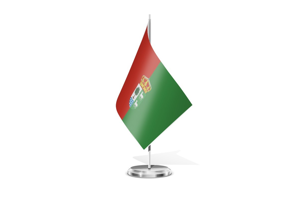 Bandera de mesa de Acebeda