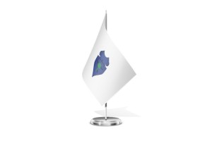 Bandera de mesa de Agolada 123