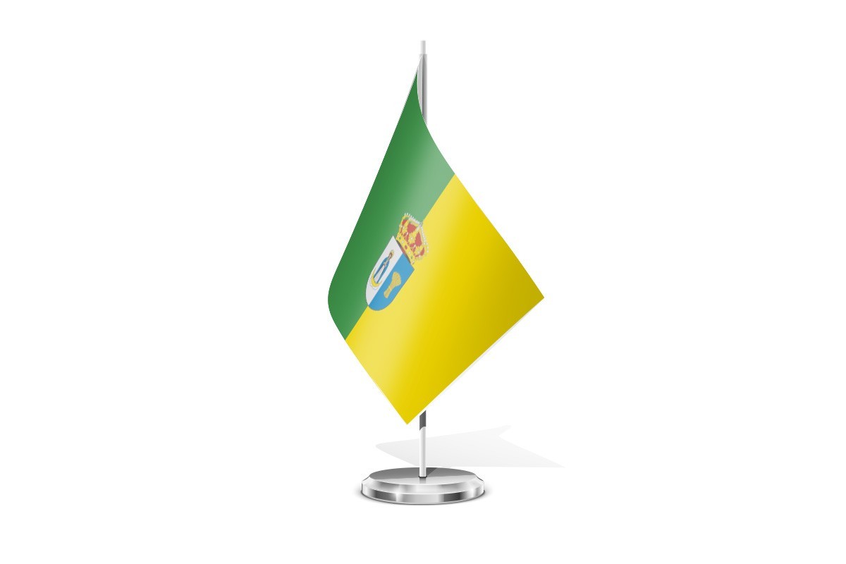 Bandera de mesa de Ajalvir