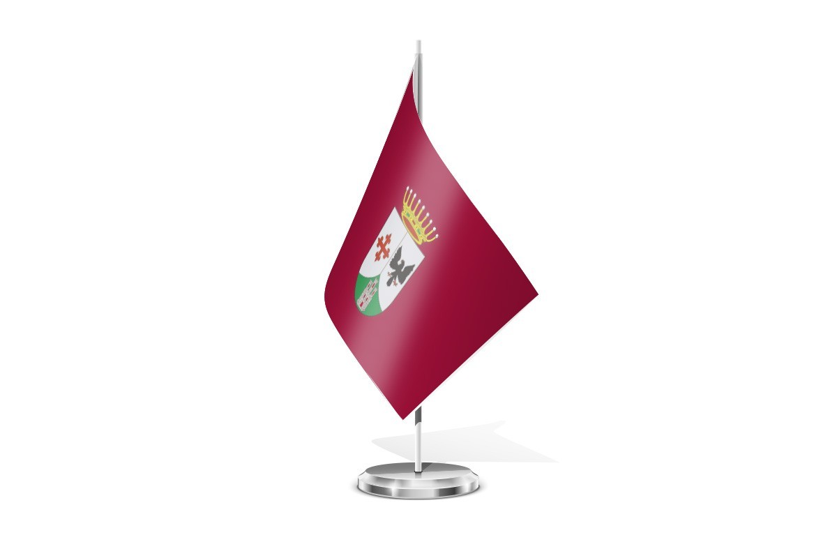 Bandera de mesa de Alcobendas