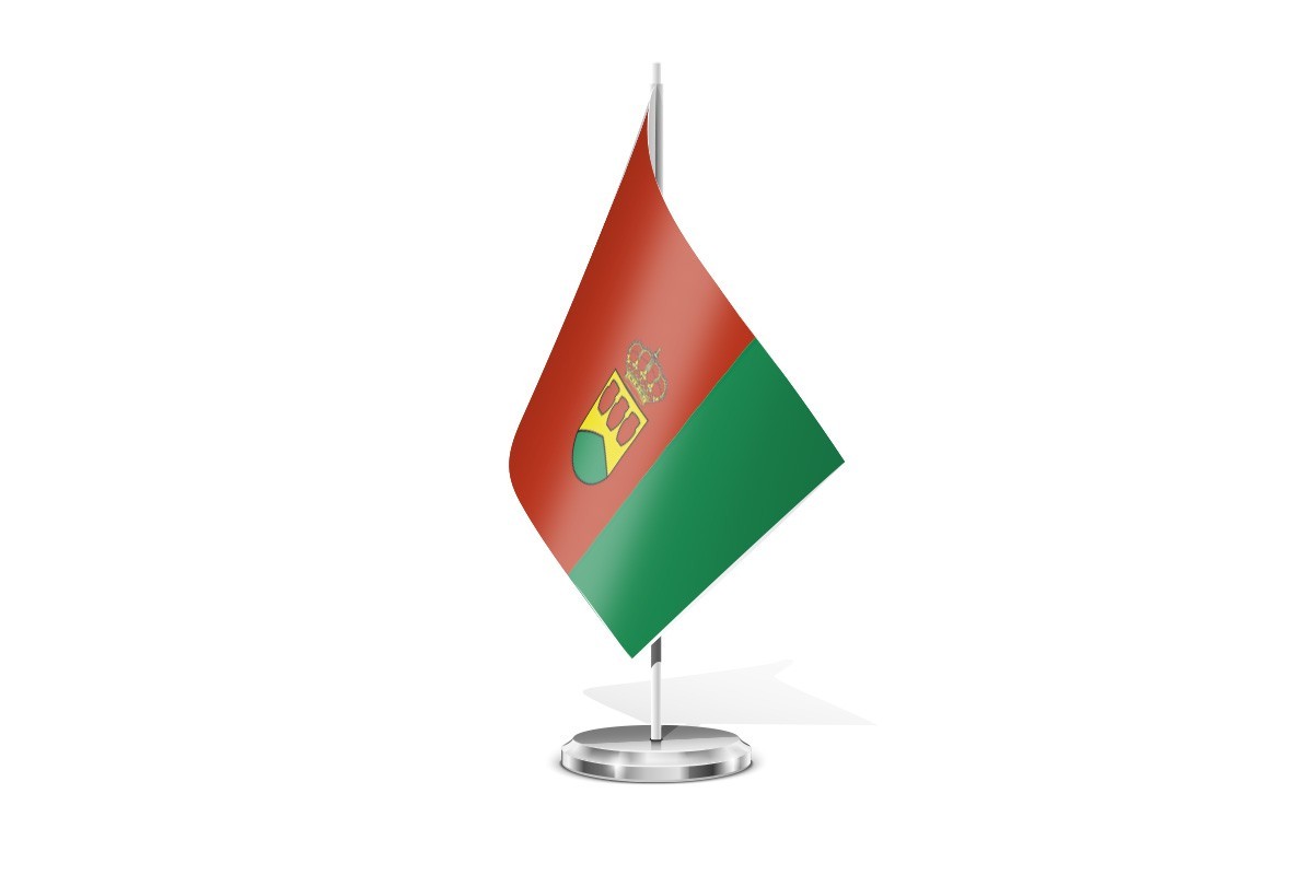Bandera de mesa de Alcorcón