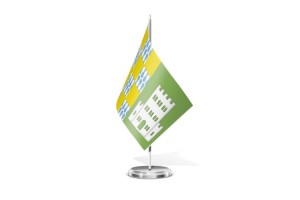 Bandera de mesa de Alfoz 123