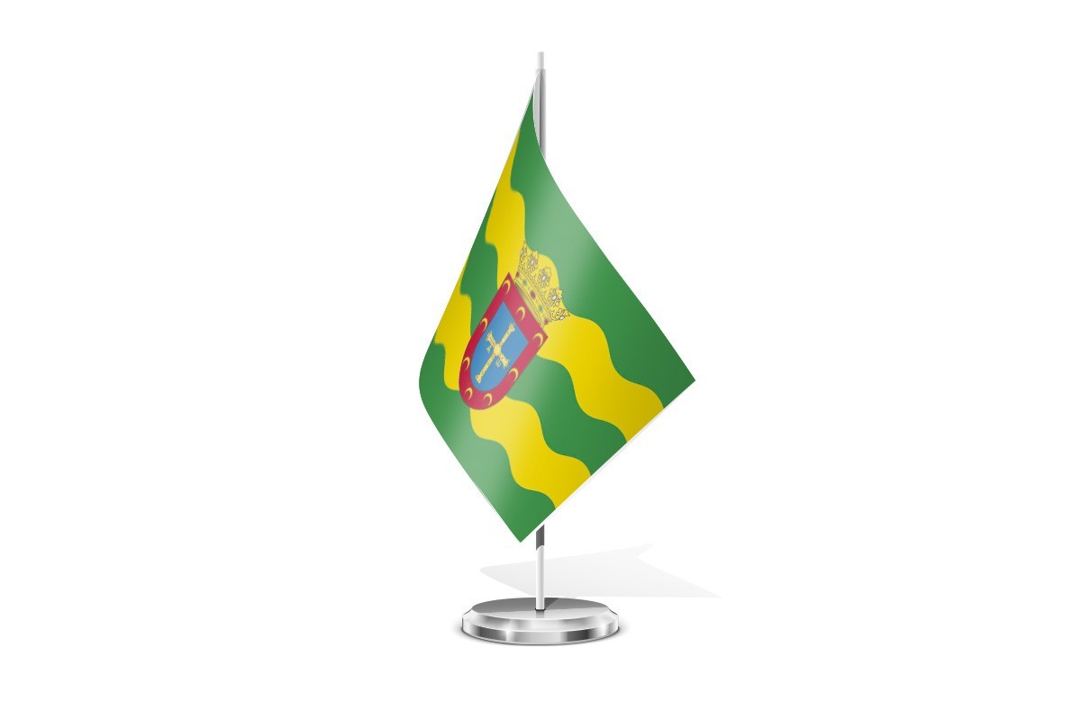 Bandera de mesa de Allande