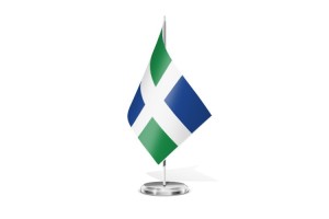 Bandera de mesa de Ambite 123