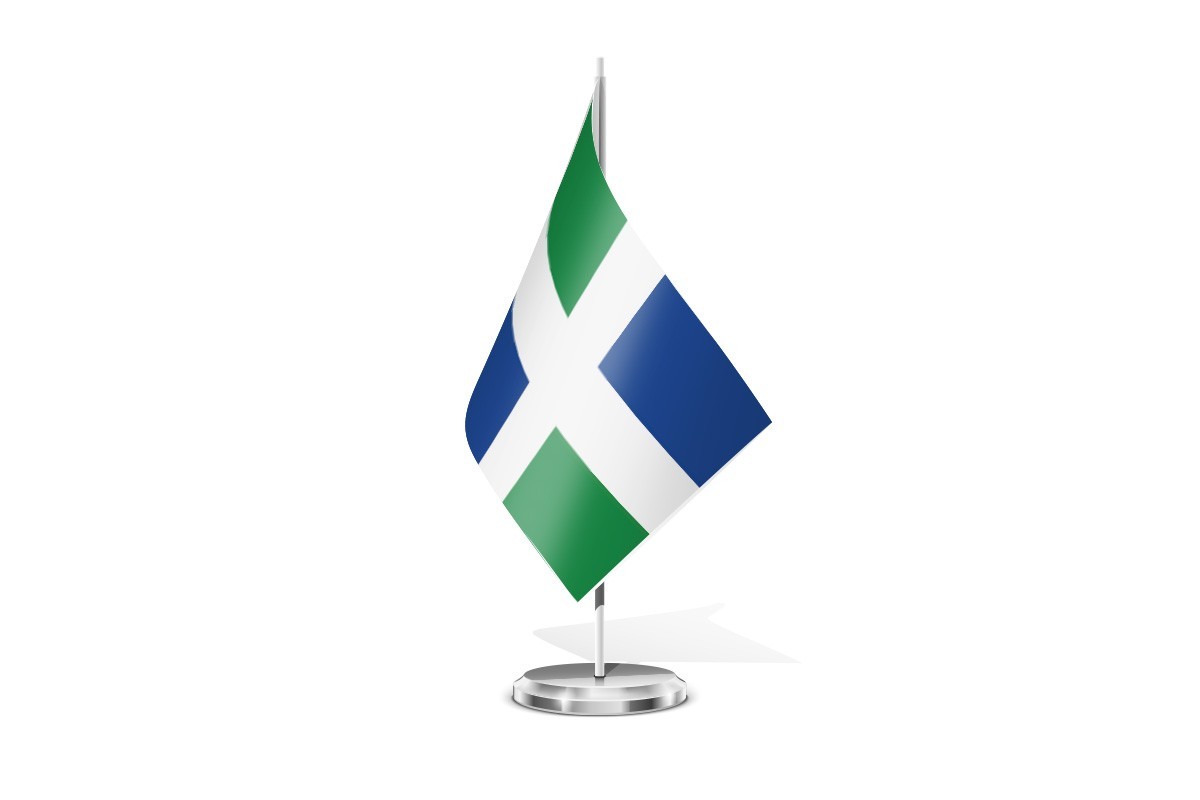 Bandera de mesa de Ambite