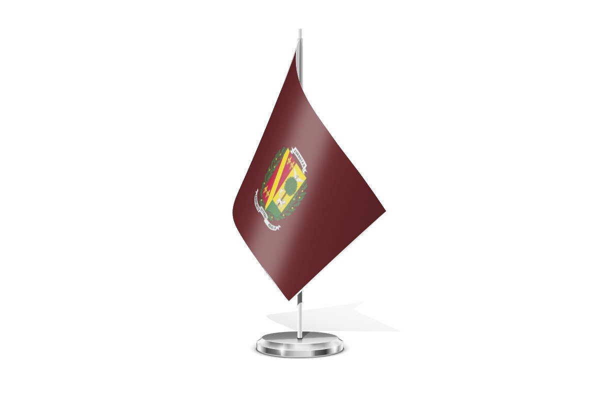 Bandera de mesa de Amorebieta