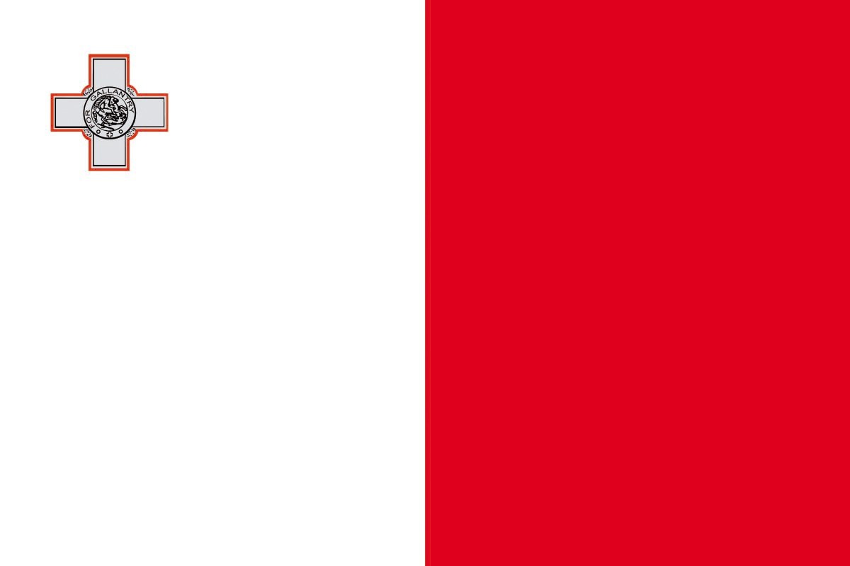 Bandera de Malta de alta calidad para exterior Bandera de Malta de alta calidad para exterior