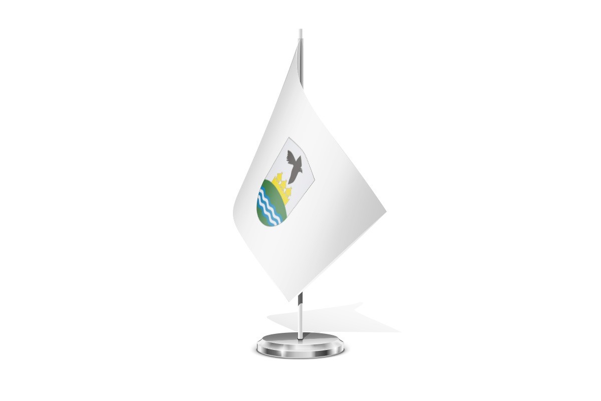 Bandera de mesa de Anoeta
