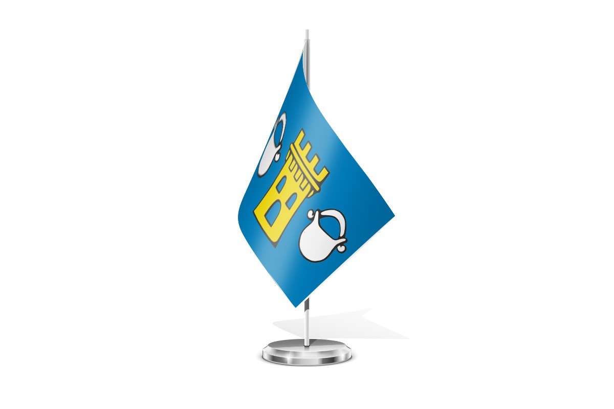 Bandera de mesa de Antas de Ulla