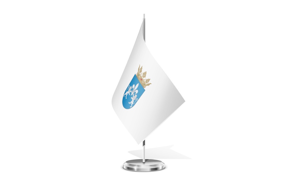 Bandera de mesa de Aramaio
