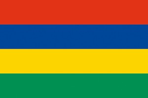 Bandera de Mauricio sin escudo de alta calidad para exterior 123