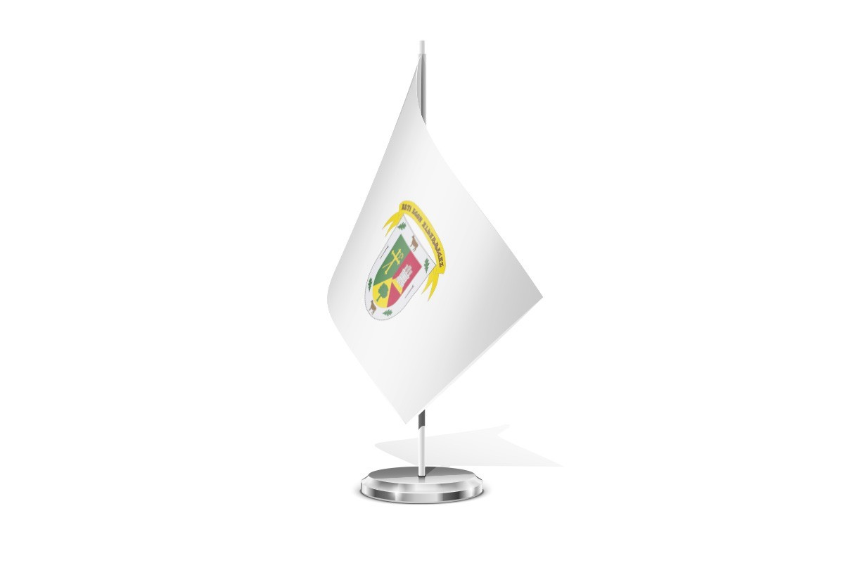 Bandera de mesa de Arraia