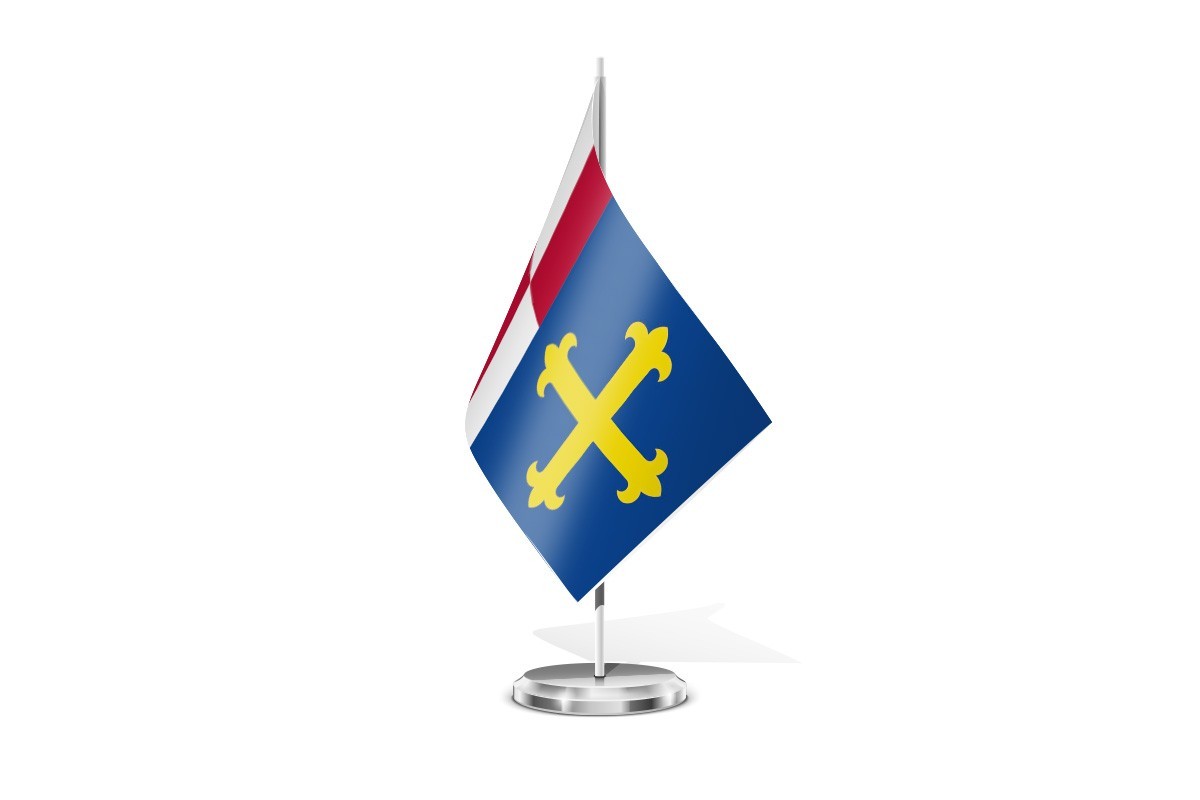 Bandera de mesa de Artea