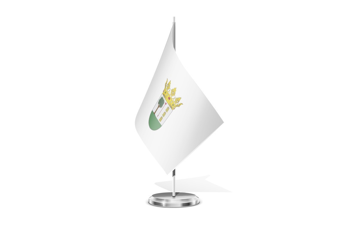 Bandera de mesa de Artziniega