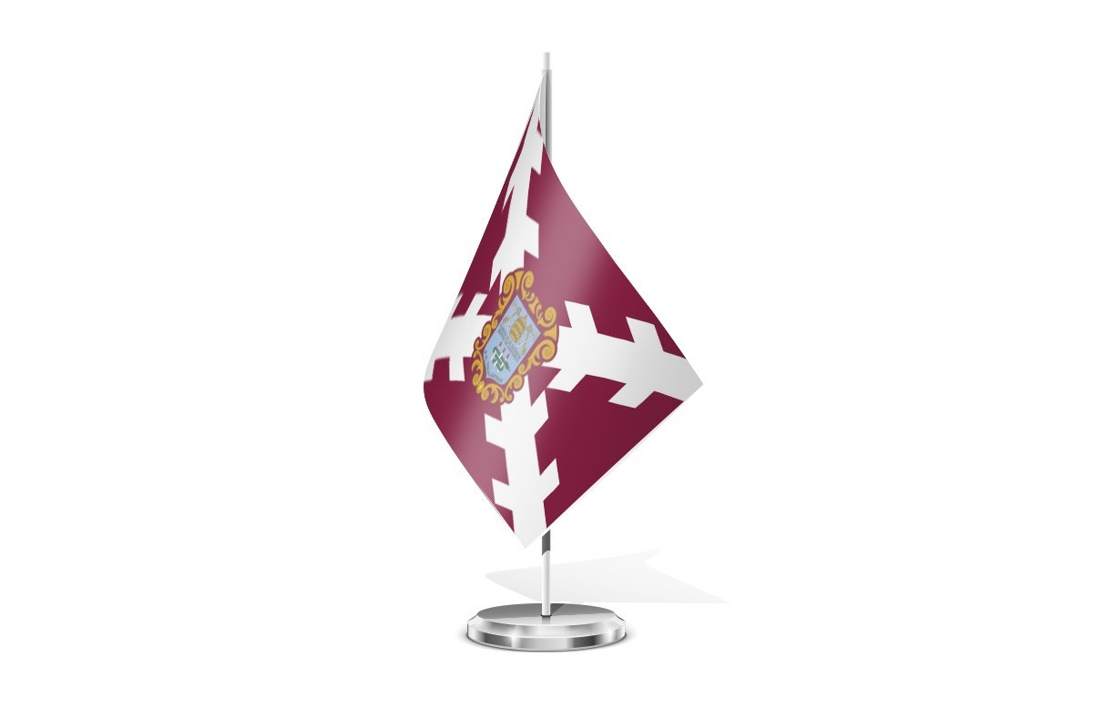 Bandera de mesa de Asteasu