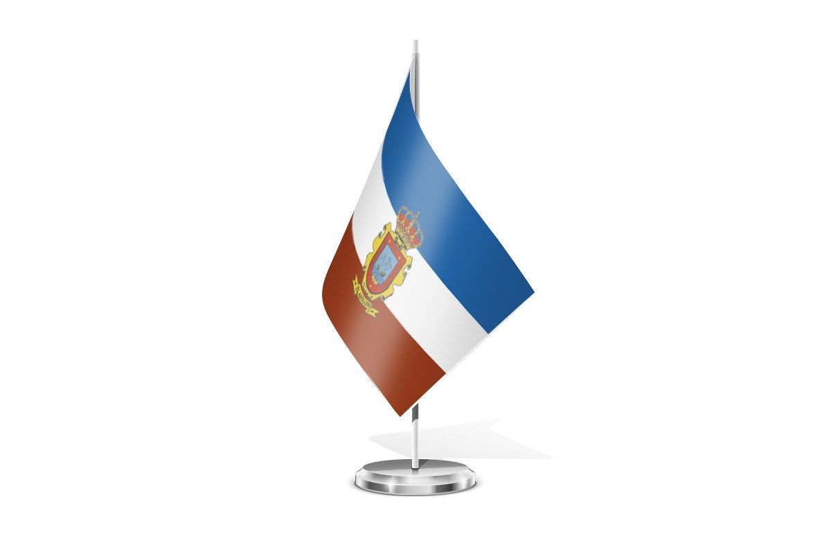 Bandera de mesa de Astillero