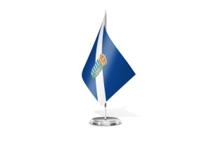 Bandera de mesa de Atazar 123