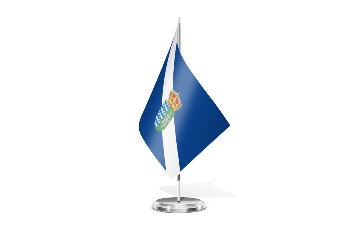 Bandera de mesa de Atazar