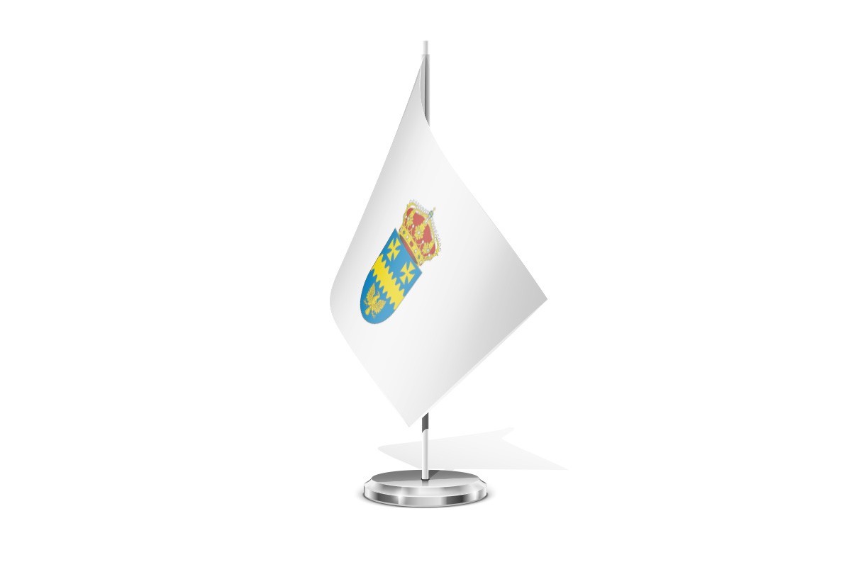 Bandera de mesa de Bande