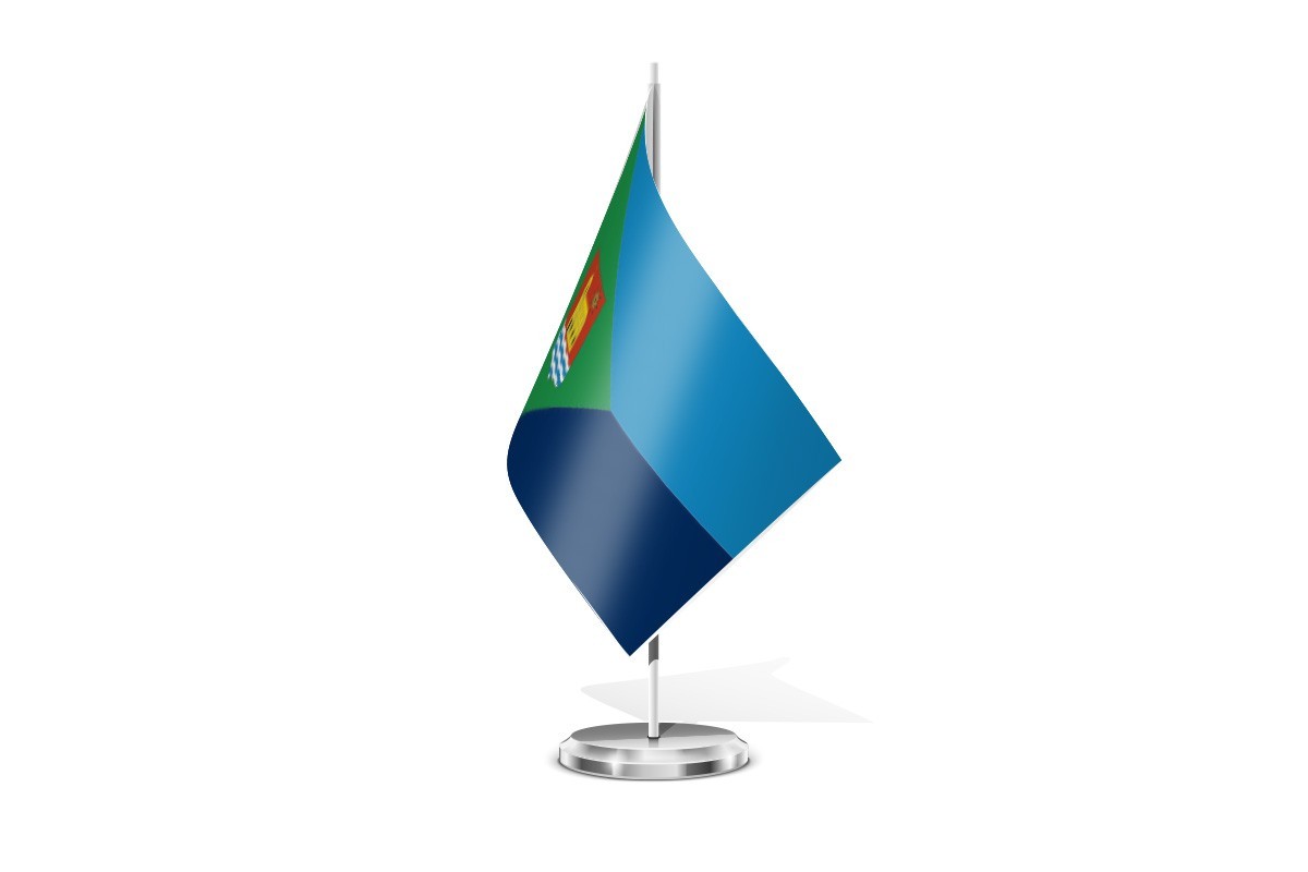 Bandera de mesa de Barrika