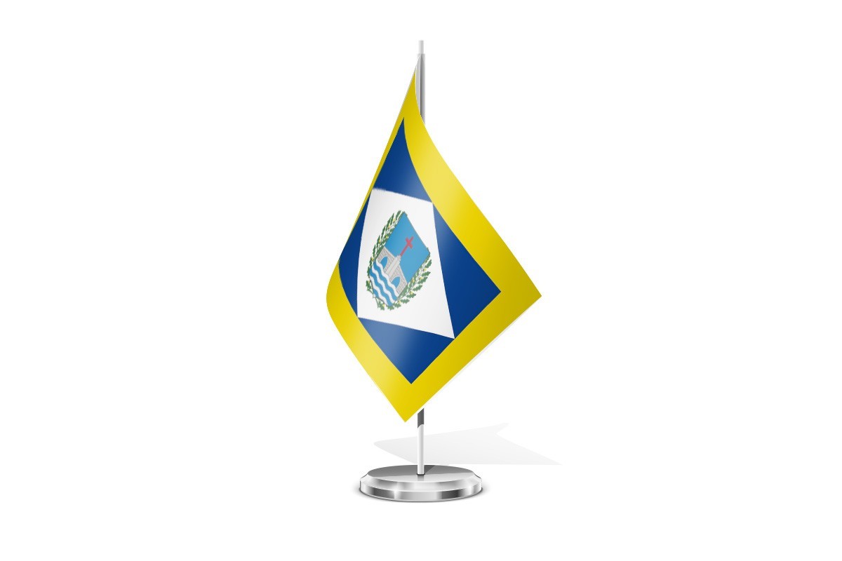 Bandera de mesa de Bedia