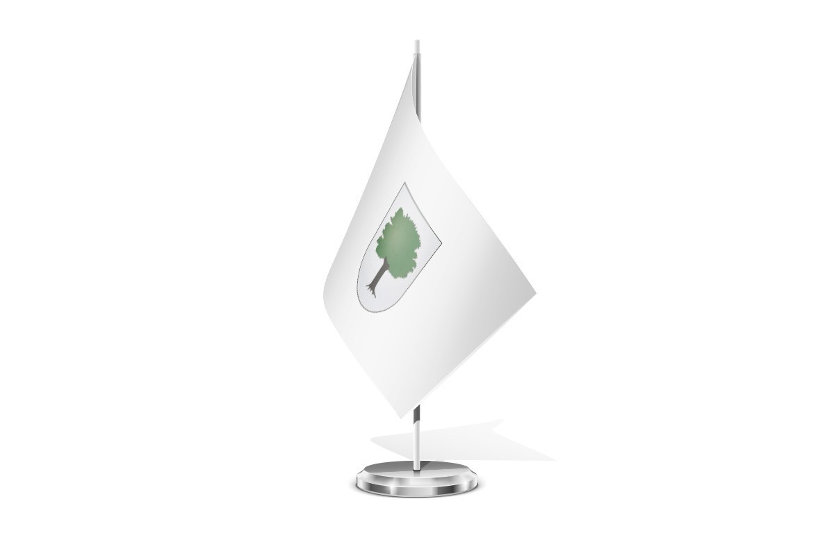 Bandera de mesa de Berrobi
