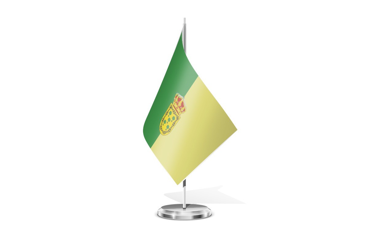 Bandera de mesa de Boadilla del Monte