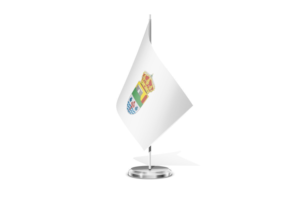 Bandera de mesa de Boimorto