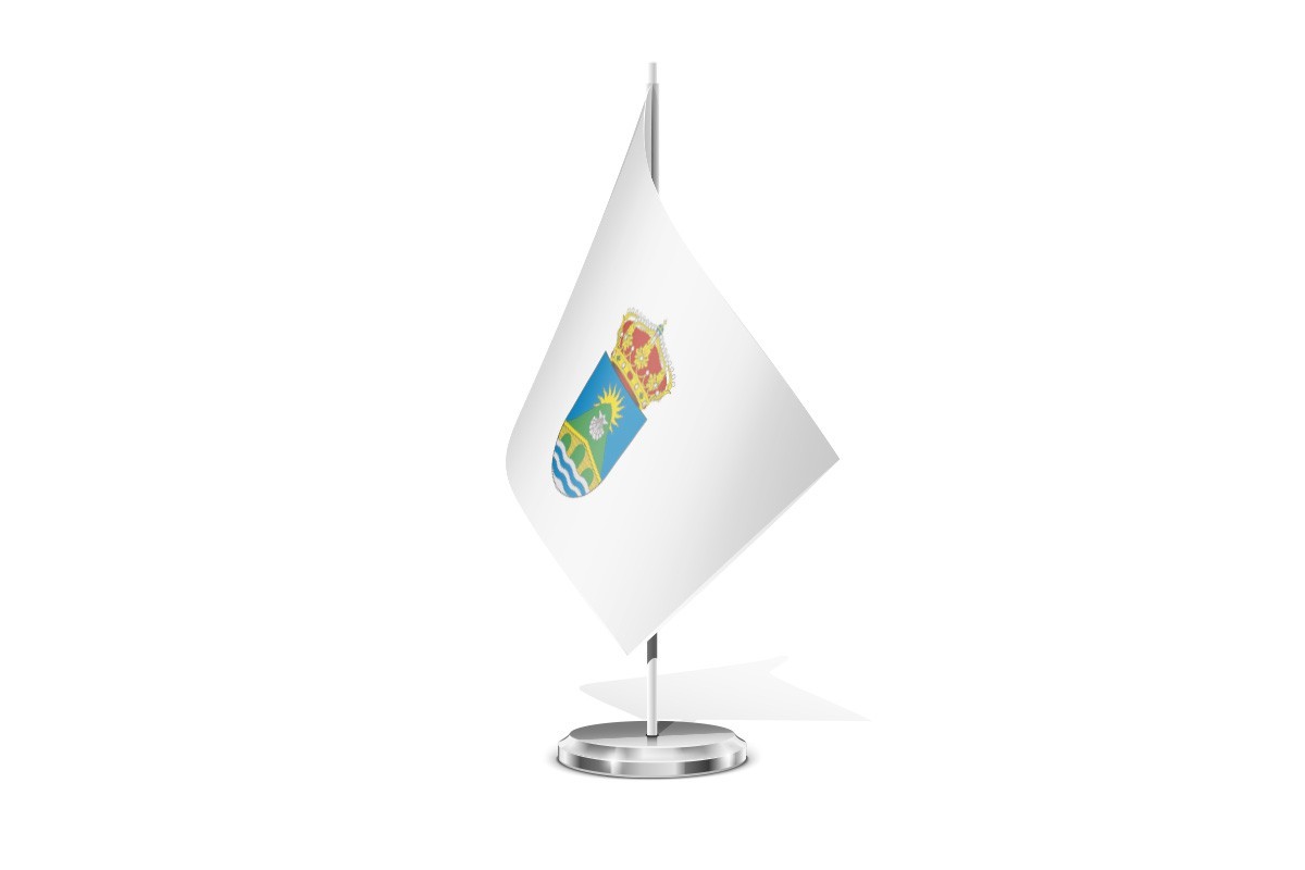 Bandera de mesa de Boqueixón