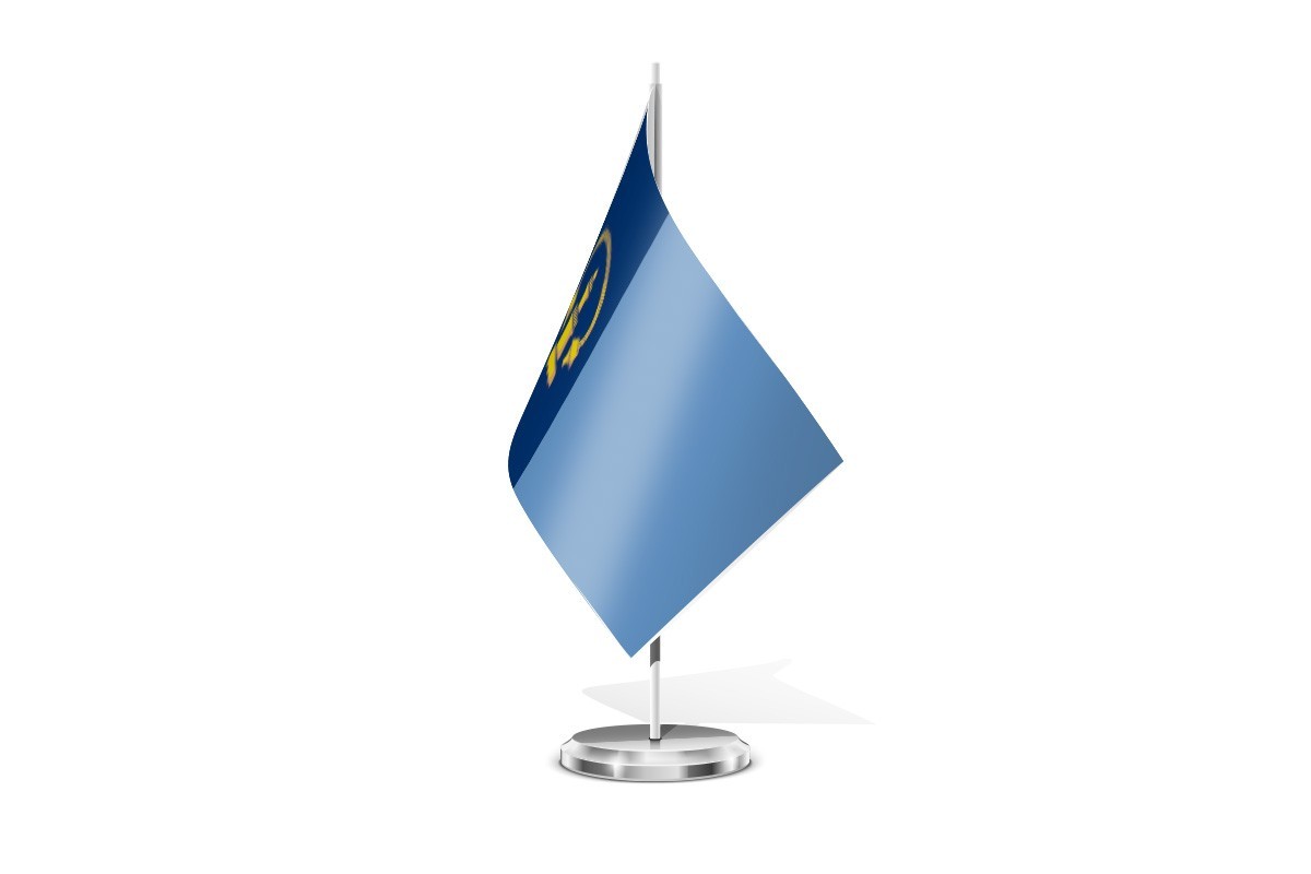 Bandera de mesa de Burela
