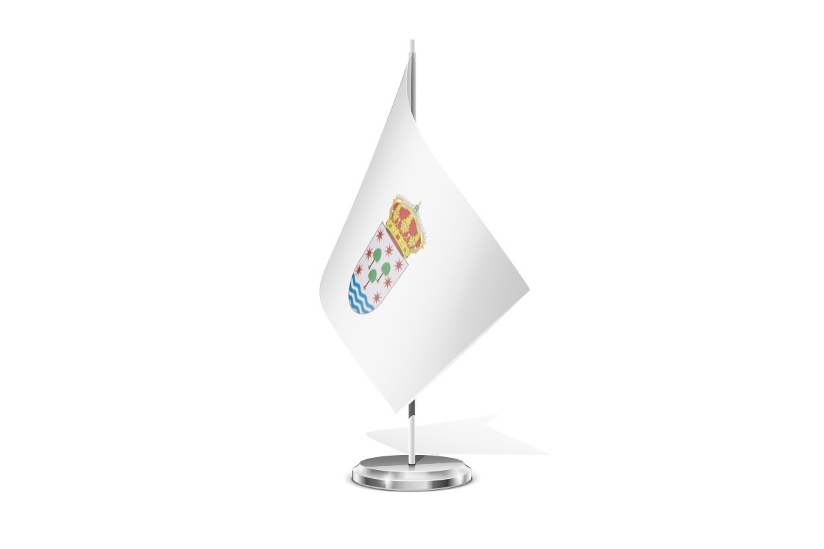 Bandera de mesa de Cabanas