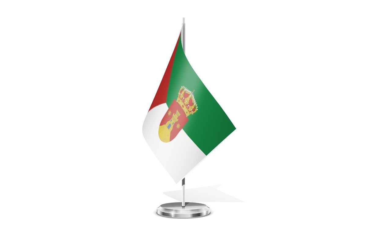 Bandera de mesa de Cabezón de la Sal