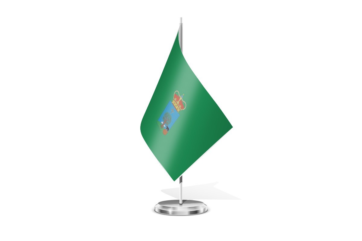 Bandera de mesa de Cabrales