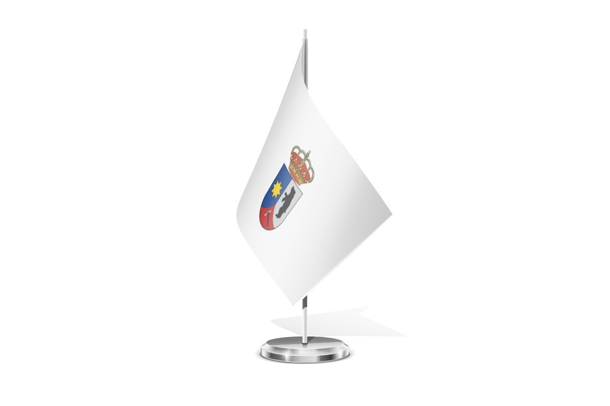 Bandera de mesa de Cabuérniga
